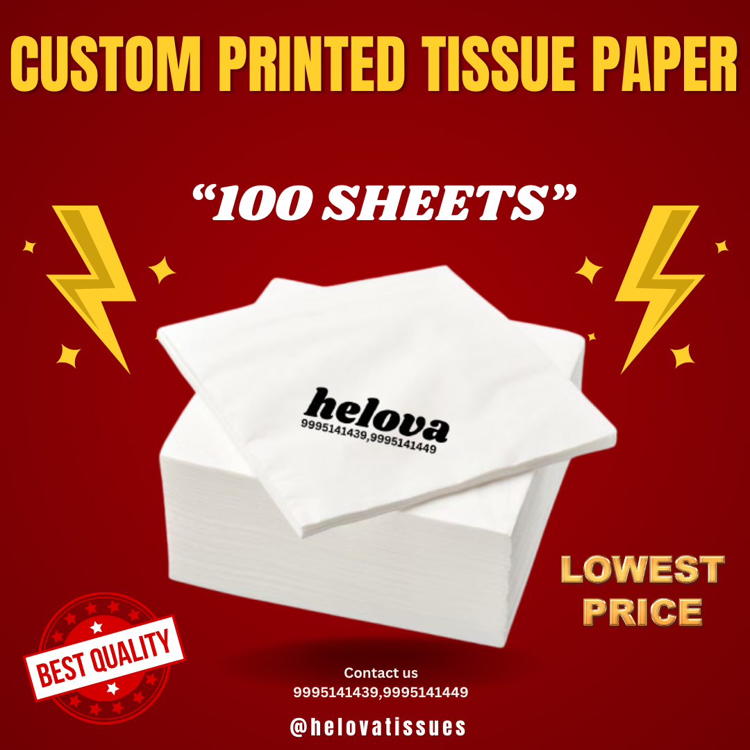 Custom printed napkin